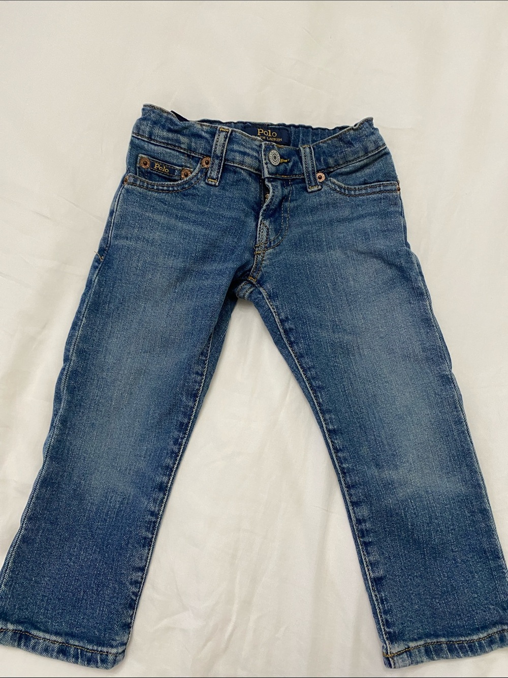 Polo by Ralph Lauren Hampton Straight-Leg Blue Denim Jeans